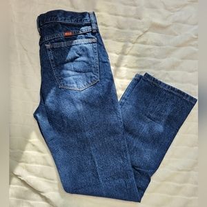 Rustler Regular Fit Straight Leg Jean, Dark Wash, Men's 33×32